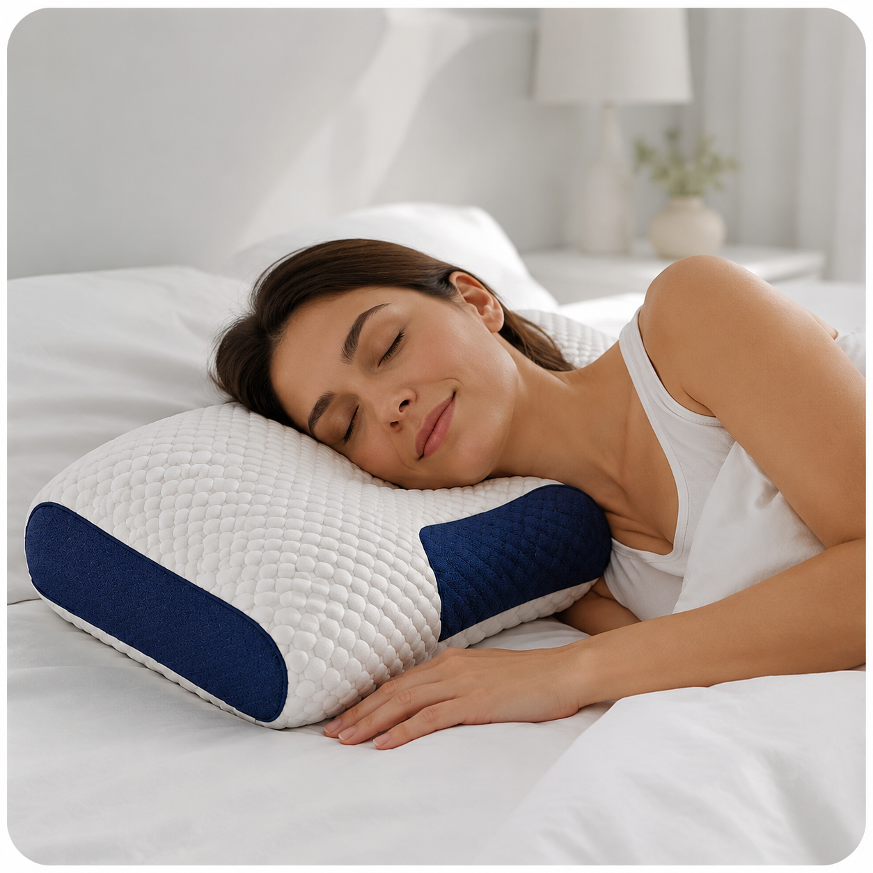 CerviRest™ | Almohada Cervical Ergonómica